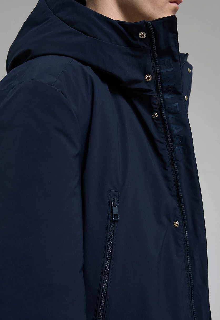 Утепленная парка с капюшоном, Модель FWF21010, Фото №5