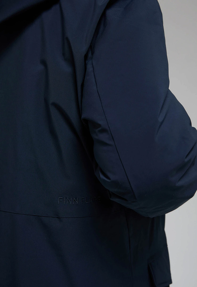 Утепленная парка с капюшоном, Модель FWF21010, Фото №7