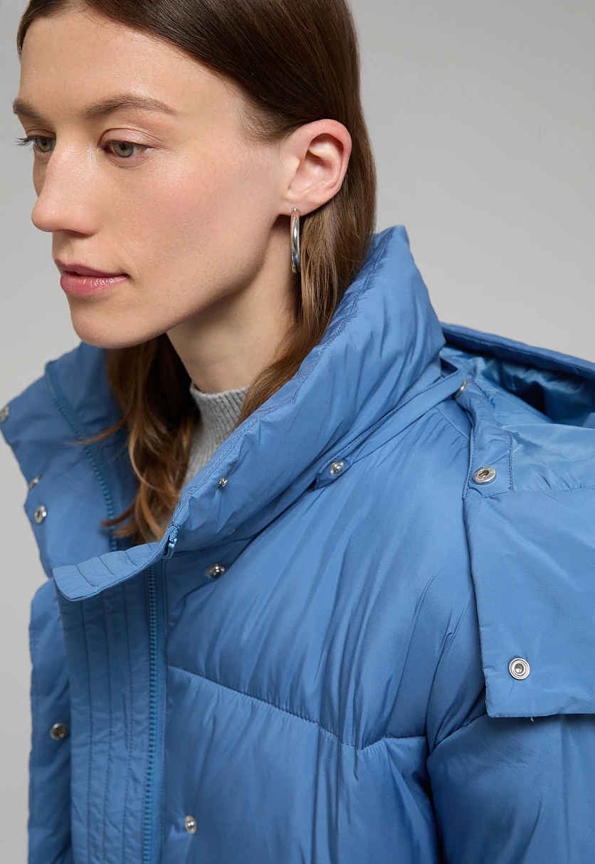 Стеганая куртка с капюшоном, Модель FWF11011, Фото №7