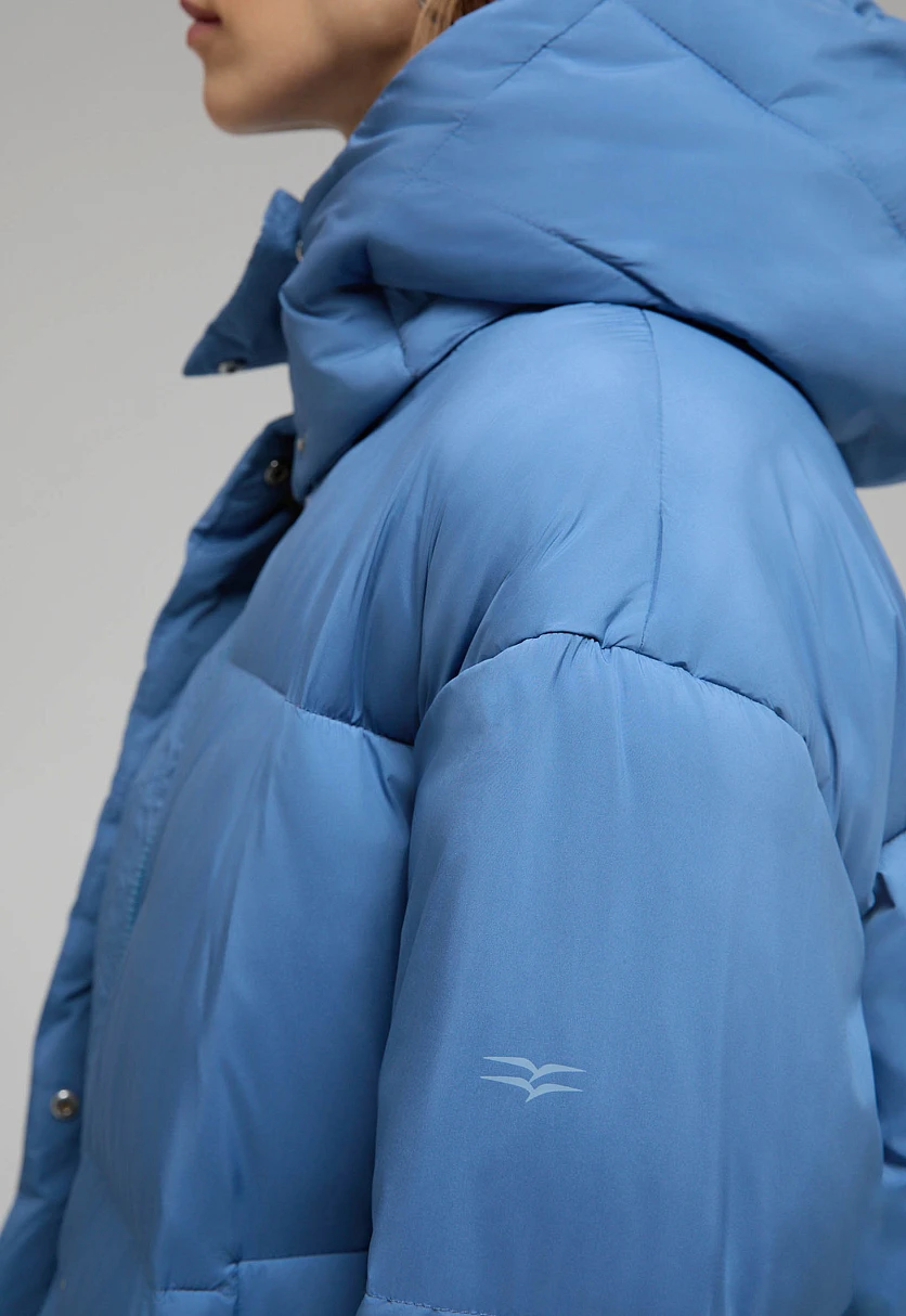 Стеганая куртка с капюшоном, Модель FWF11011, Фото №6