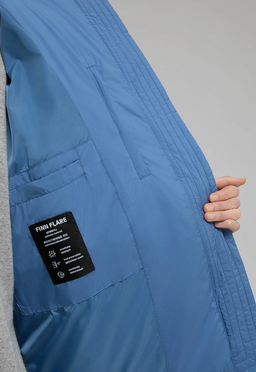 Стеганая куртка с капюшоном, Модель FWF11011, Фото №8