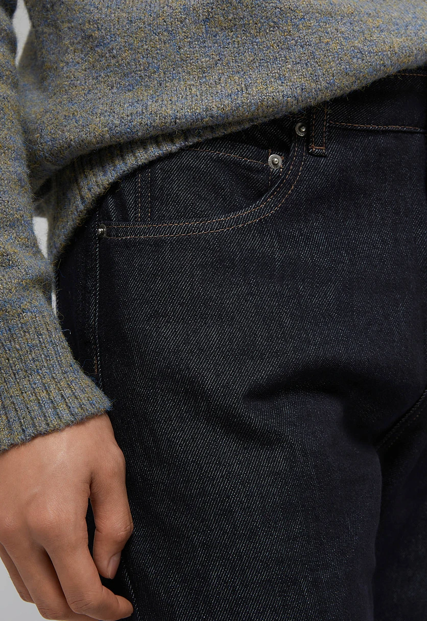 Утепленные джинсы Straight fit, Модель FWF25002, Фото №5