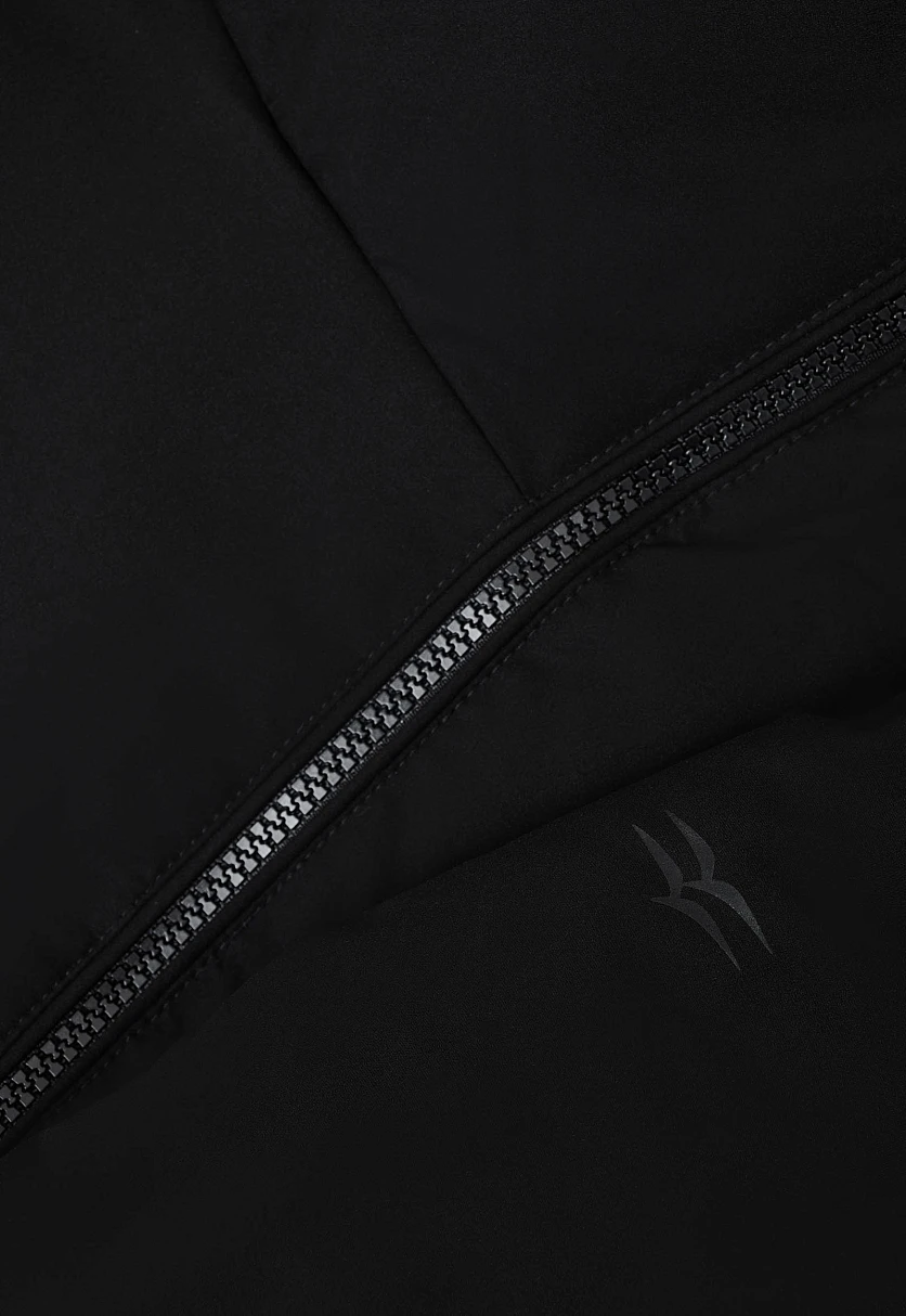 Длинный пуховик с натуральным пухом, Модель FWF11003, Фото №8