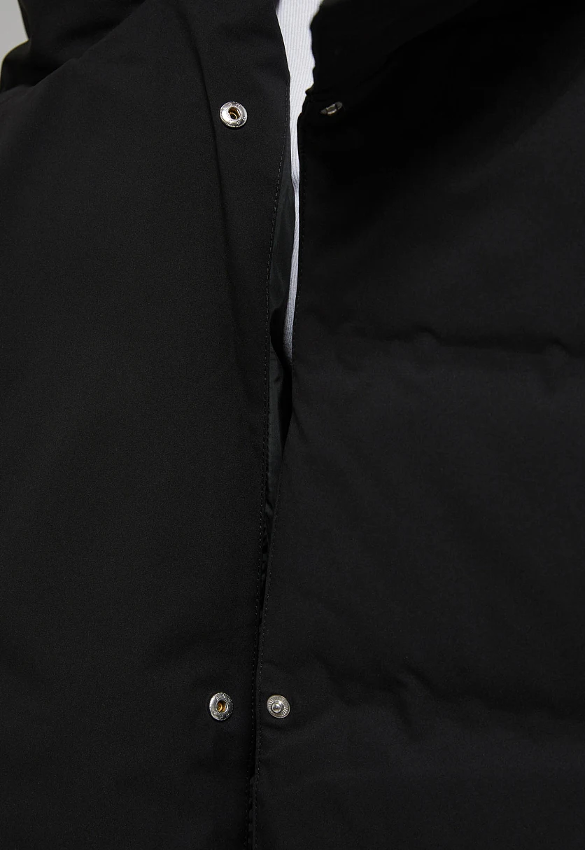 Длинный пуховик с натуральным пухом, Модель FWF11003, Фото №8