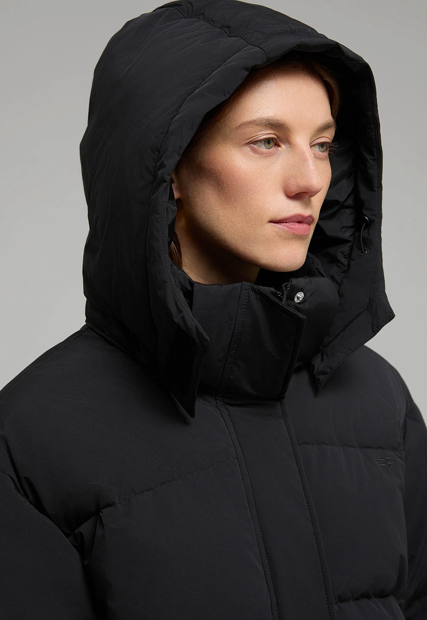 Стеганый пуховик с натуральным пухом, Модель FWF11005, Фото №5