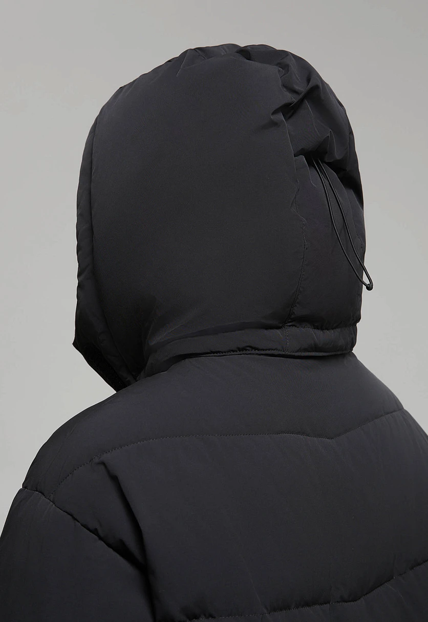 Стеганый пуховик с натуральным пухом, Модель FWF11005, Фото №6