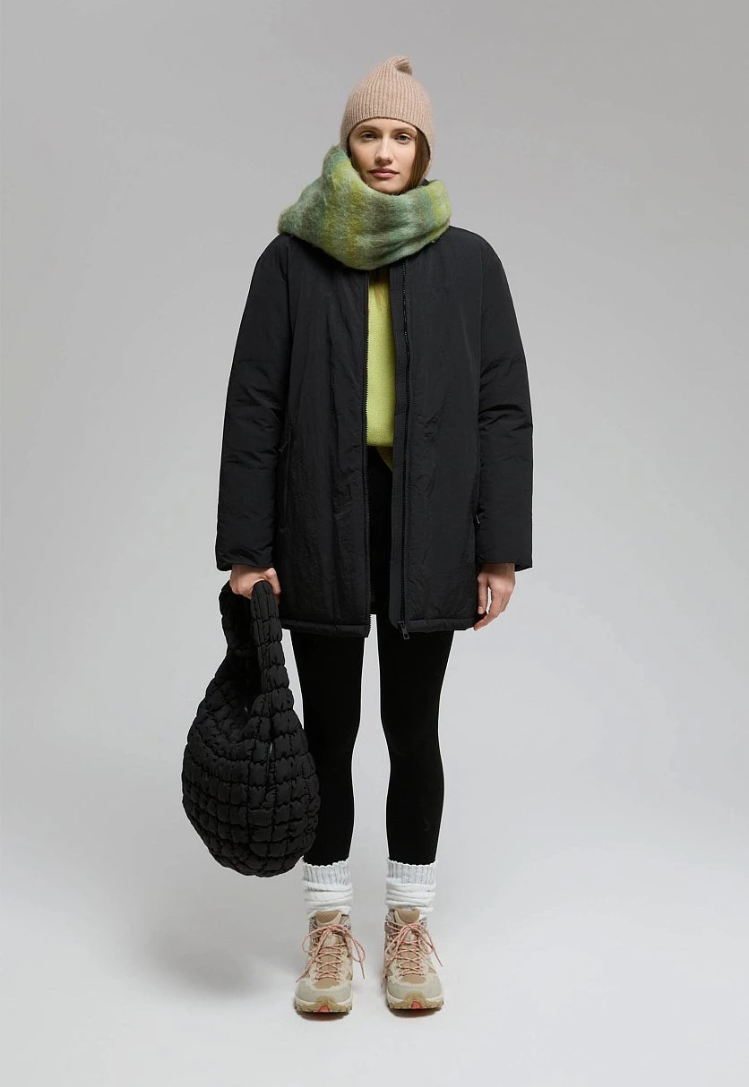 Утепленная куртка с капюшоном, Модель FWF11007, Фото №1