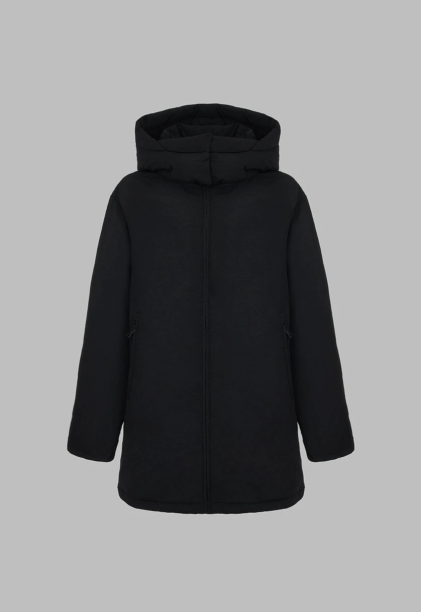 Утепленная куртка с капюшоном, Модель FWF11007, Фото №2