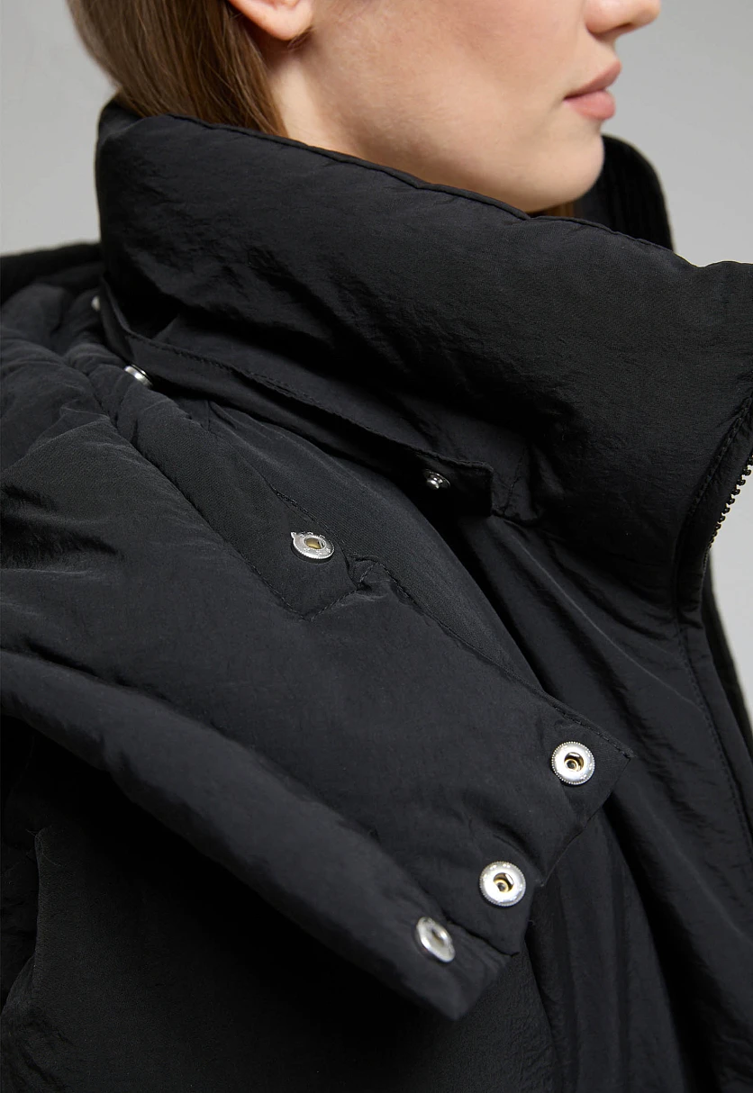 Утепленная куртка с капюшоном, Модель FWF11007, Фото №7