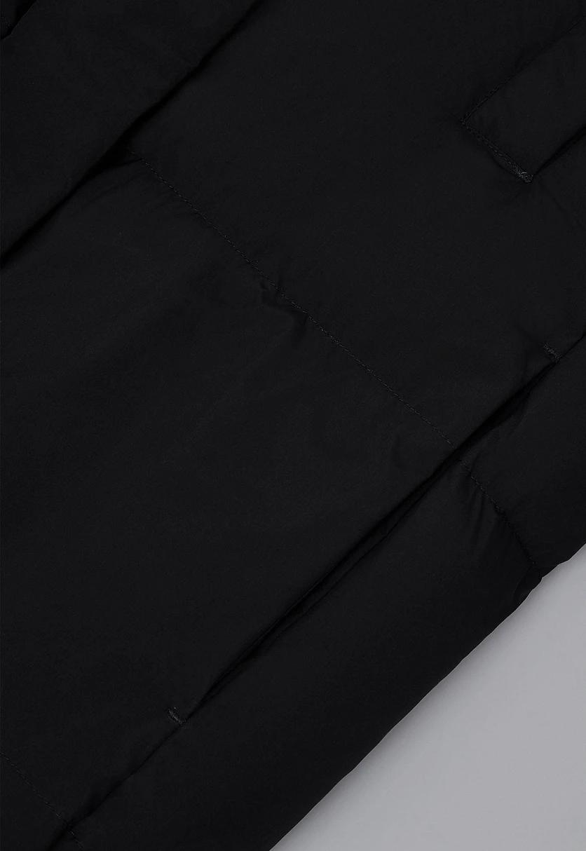 Удлиненный пуховик с натуральным пухом, Модель FWF11012, Фото №8