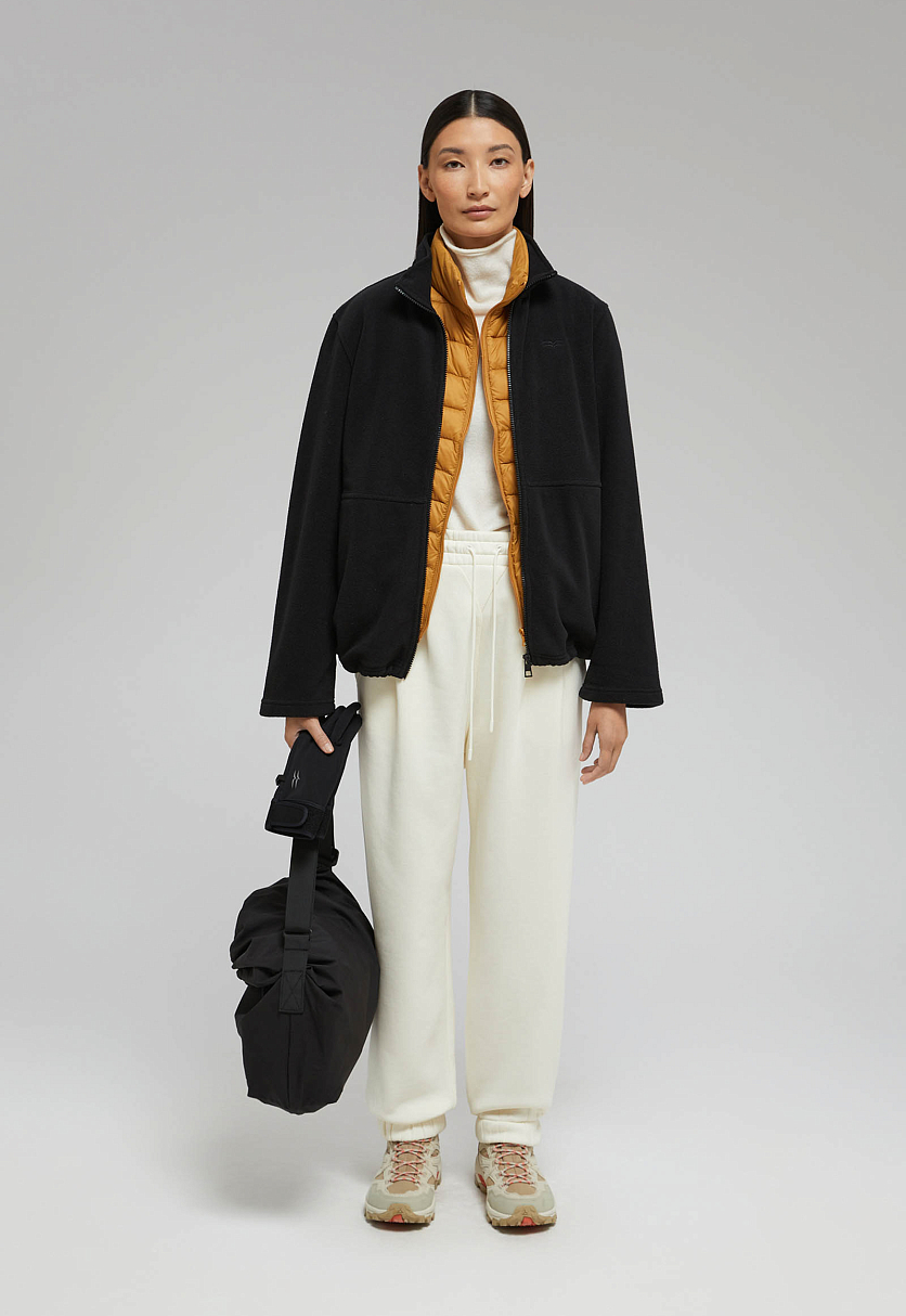 Флисовая толстовка Oversize fit на молнии