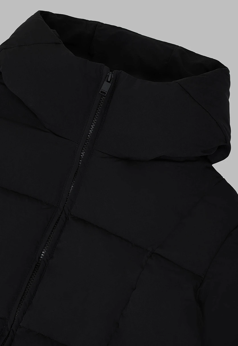 Длинный пуховик с капюшоном, Модель FWF11084, Фото №5