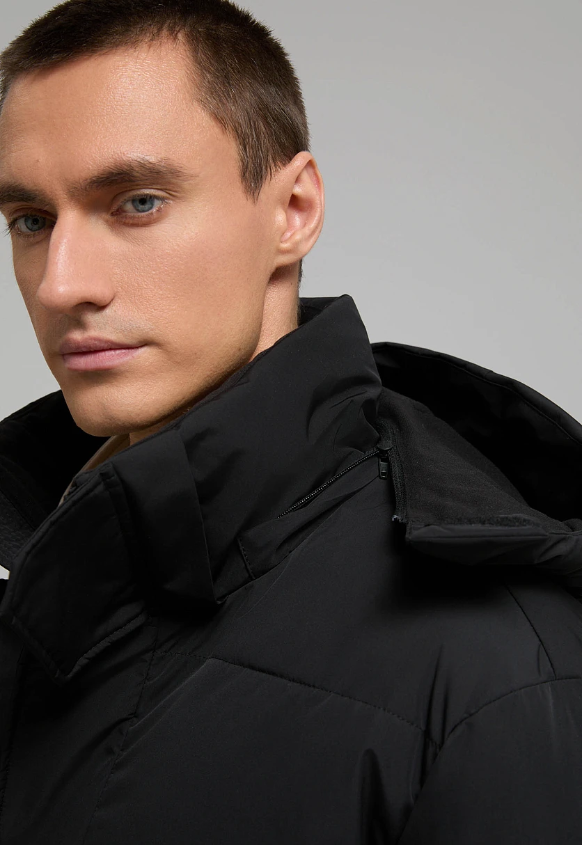 Утепленная куртка с капюшоном, Модель FWF21009, Фото №6