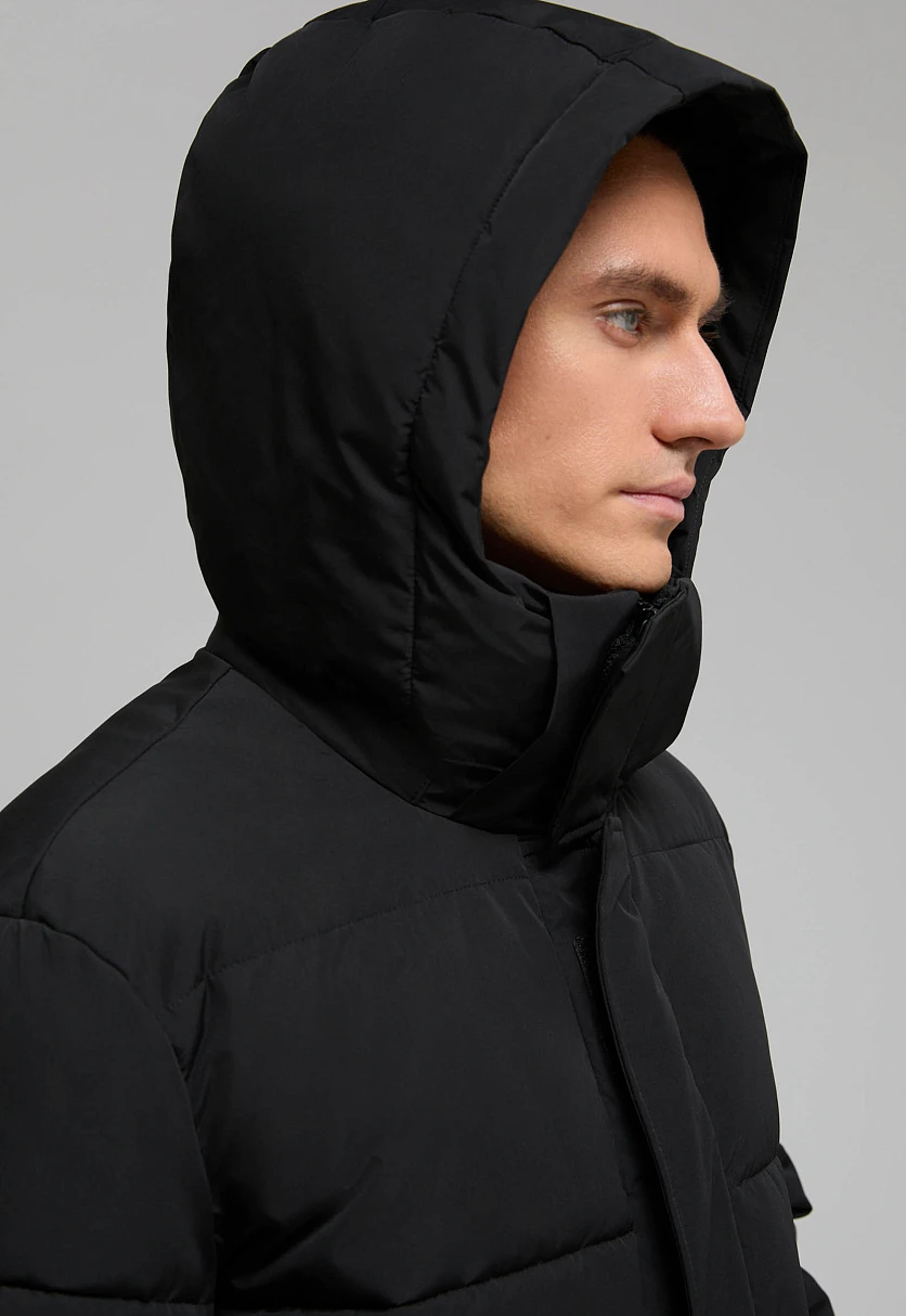 Утепленная куртка с капюшоном, Модель FWF21009, Фото №7