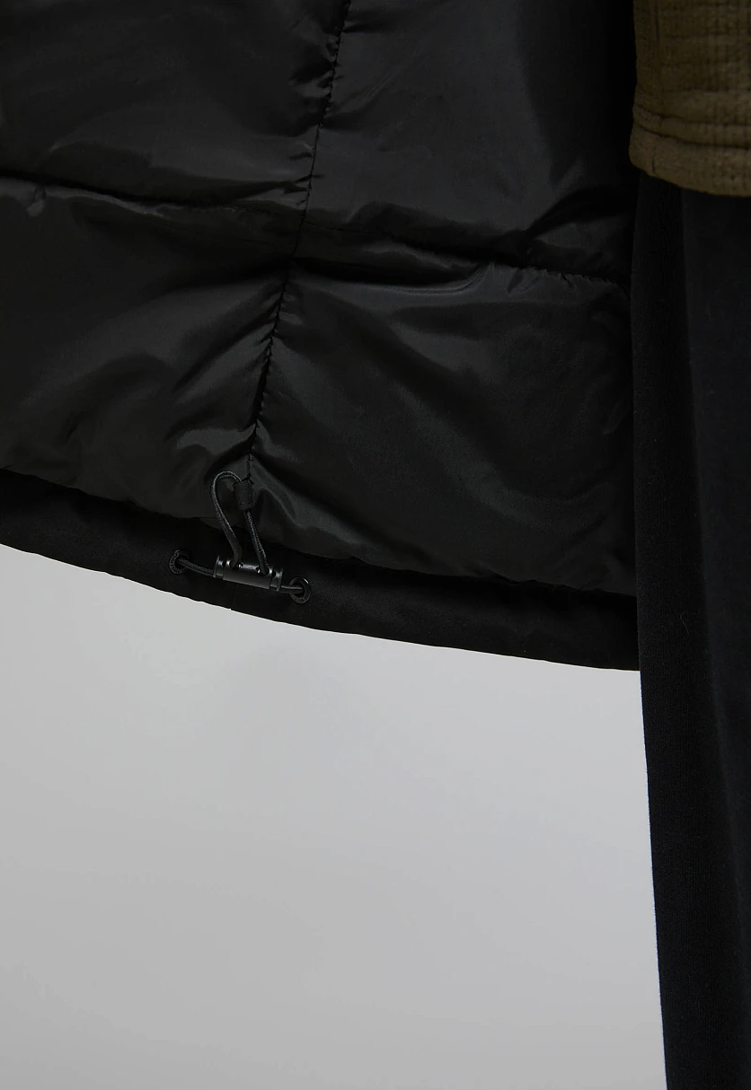 Утепленная парка с капюшоном, Модель FWF21010, Фото №7