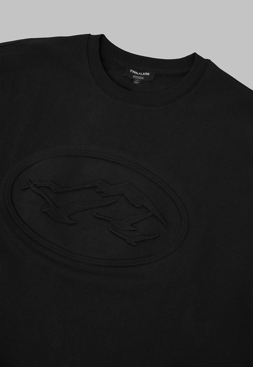 Лонгслив оверсайз силуэта, Модель FWF21017, Фото №6