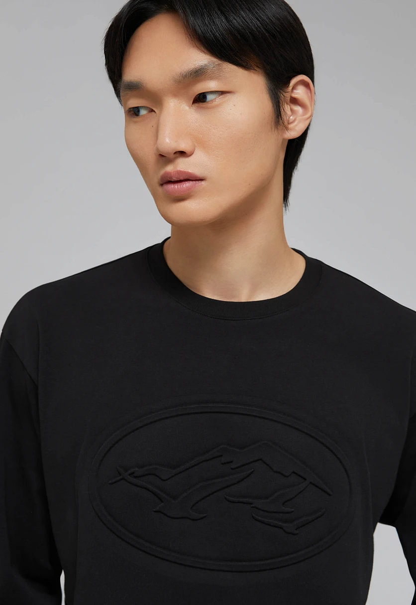 Лонгслив оверсайз силуэта, Модель FWF21017, Фото №5