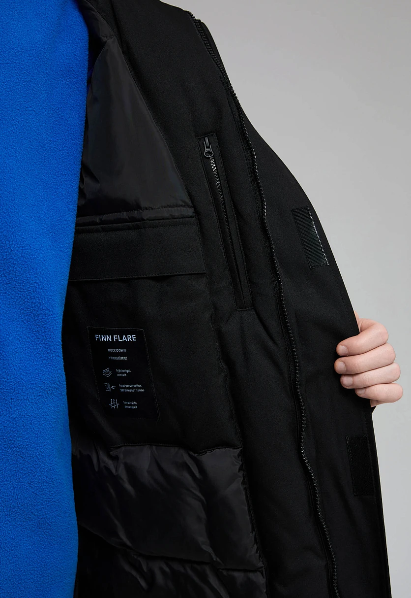 Пуховик с натуральным пухом, Модель FWF21051, Фото №11