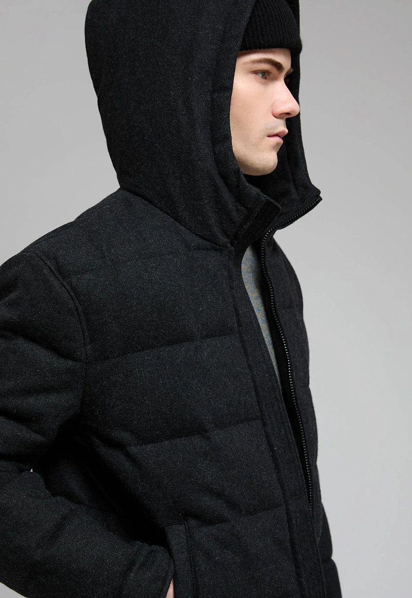 Пуховик с натуральным пухом, Модель FWF21064, Фото №6