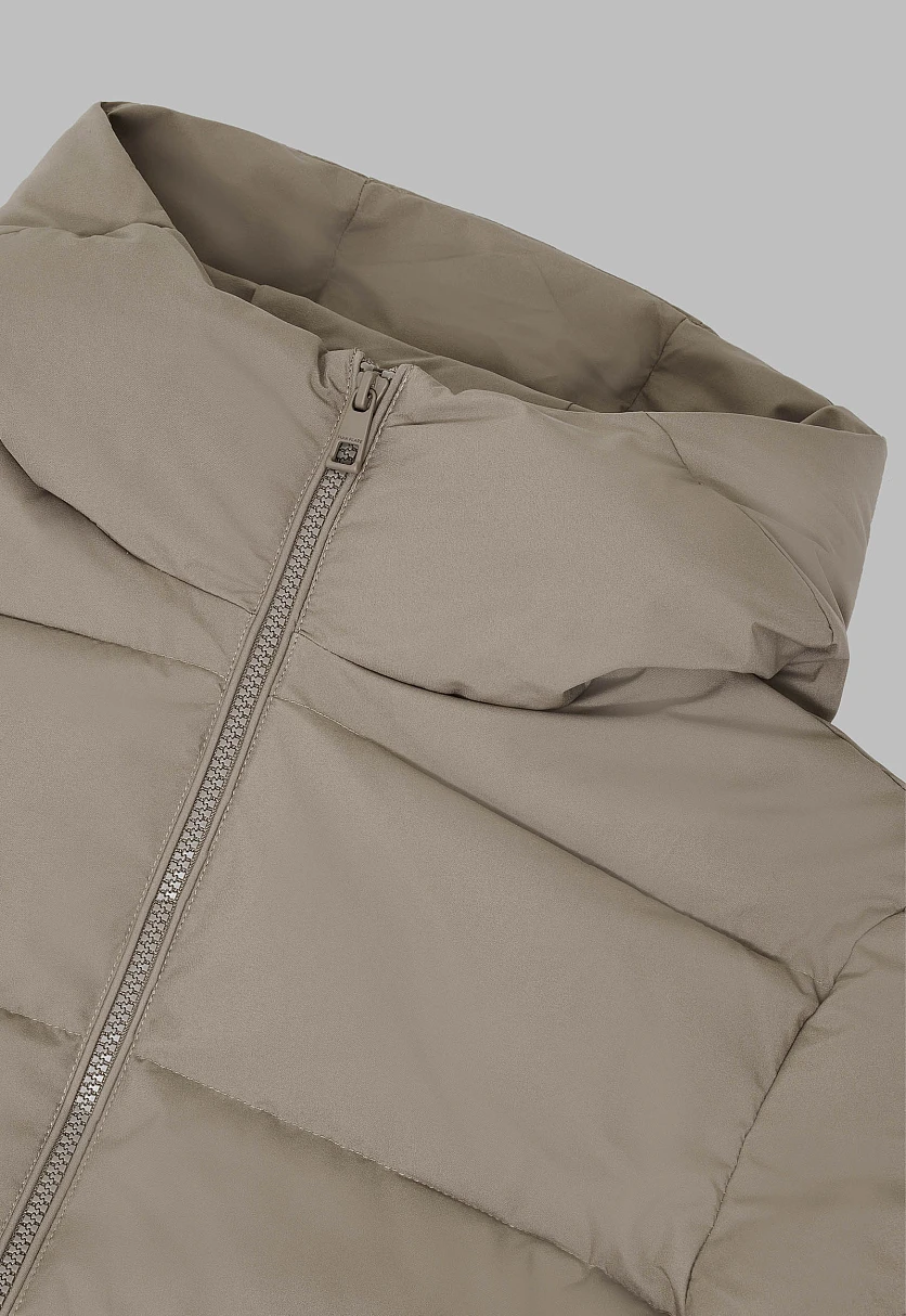 Утепленное полупальто с капюшоном, Модель FWF11091, Фото №7