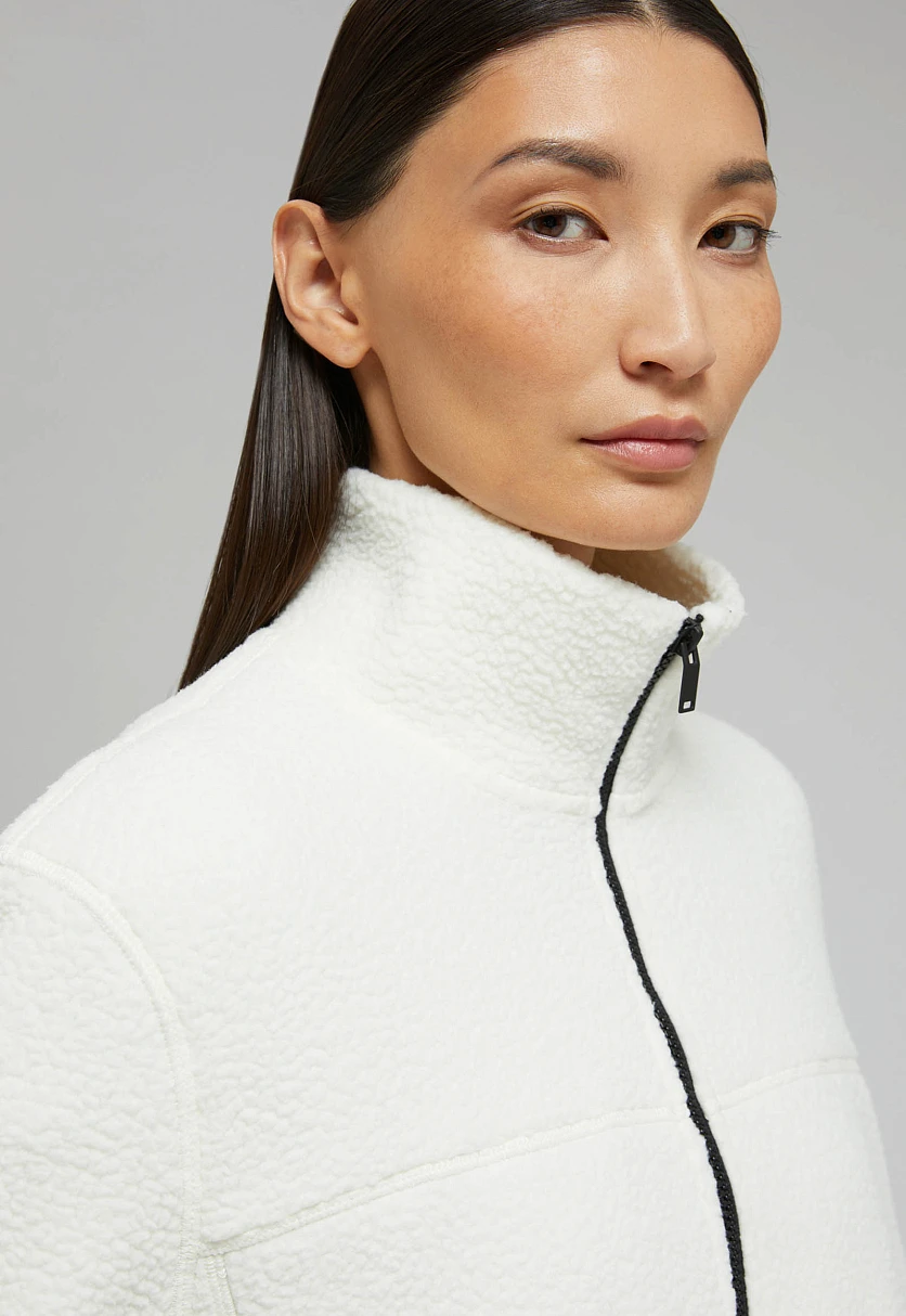 Флисовая куртка свободного кроя, Модель FWF11089, Фото №5