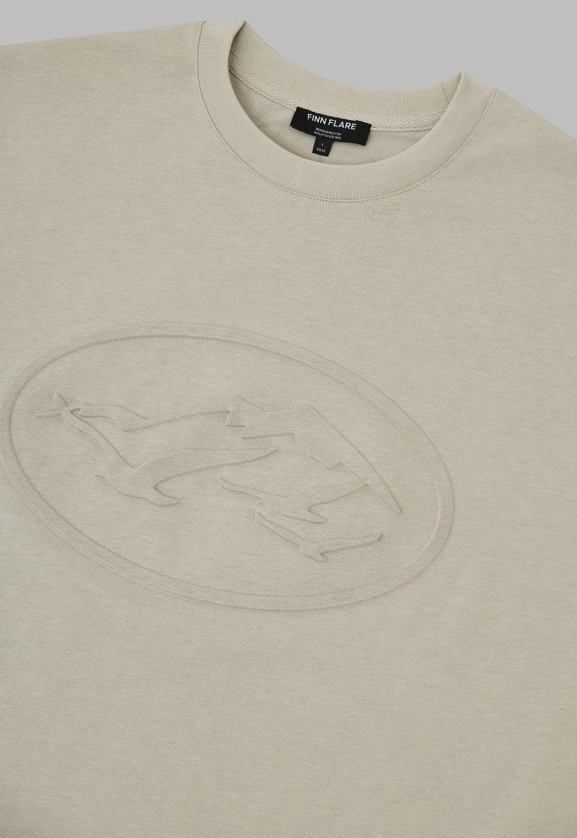 Лонгслив оверсайз силуэта, Модель FWF21017, Фото №6