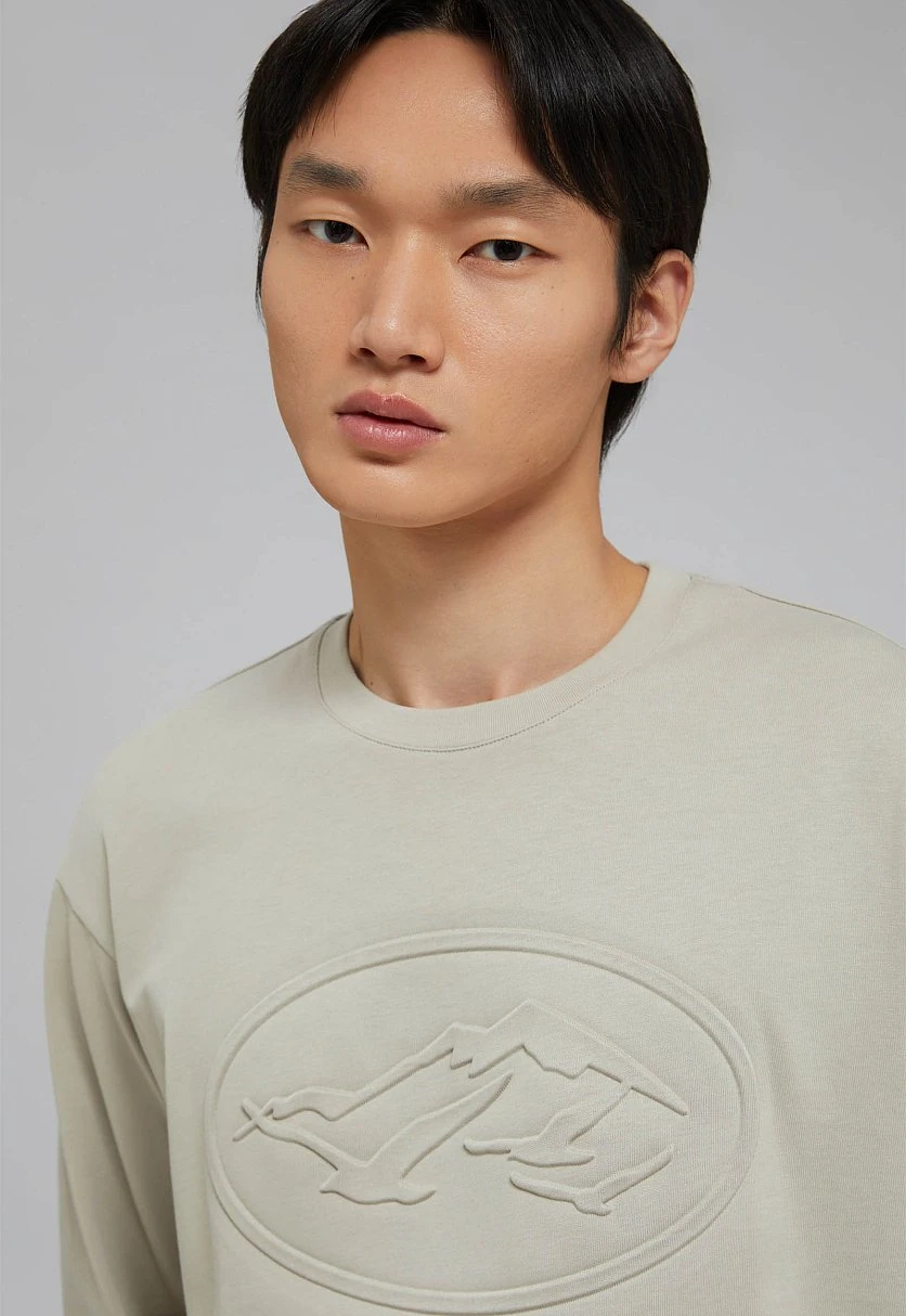 Лонгслив оверсайз силуэта, Модель FWF21017, Фото №8