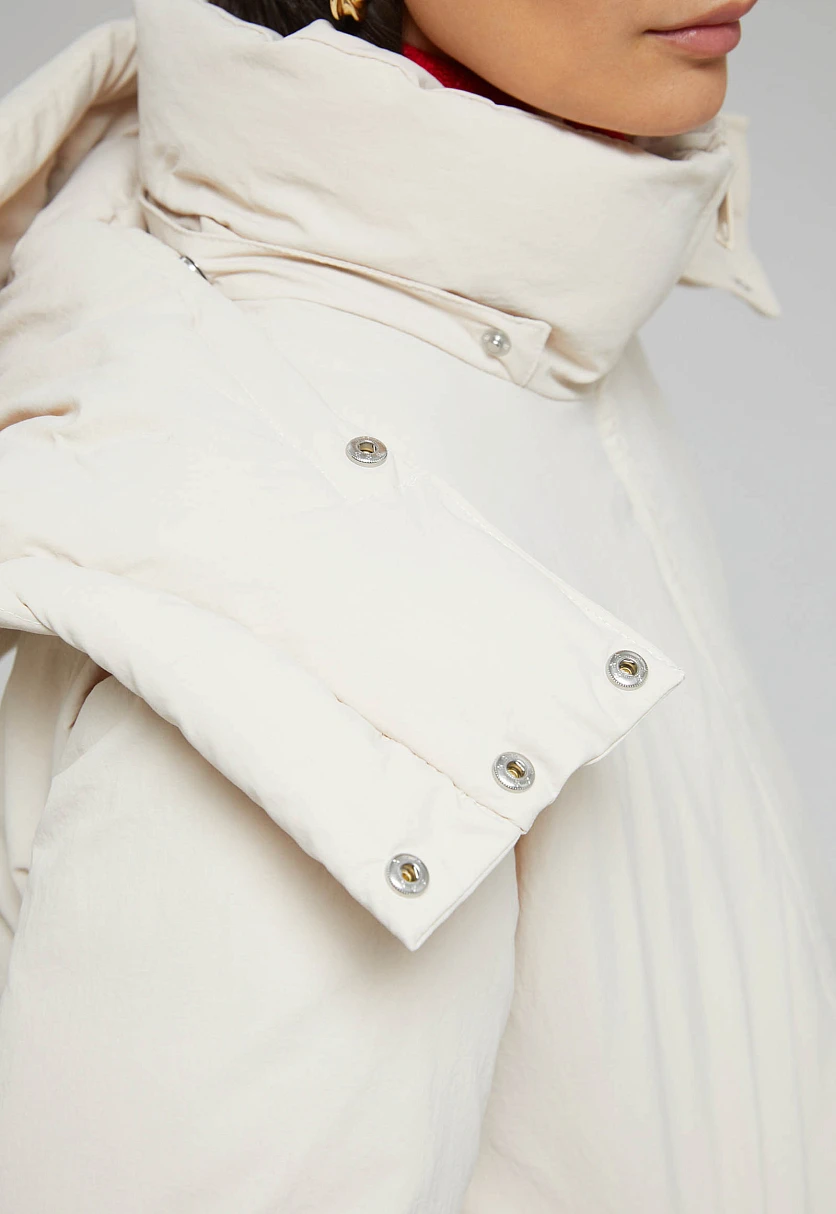 Утепленная куртка с капюшоном, Модель FWF11007, Фото №7