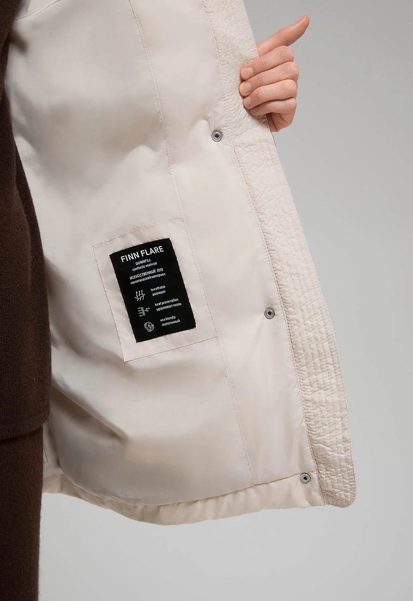 Стеганая куртка приталенного кроя, Модель FWF11081, Фото №6