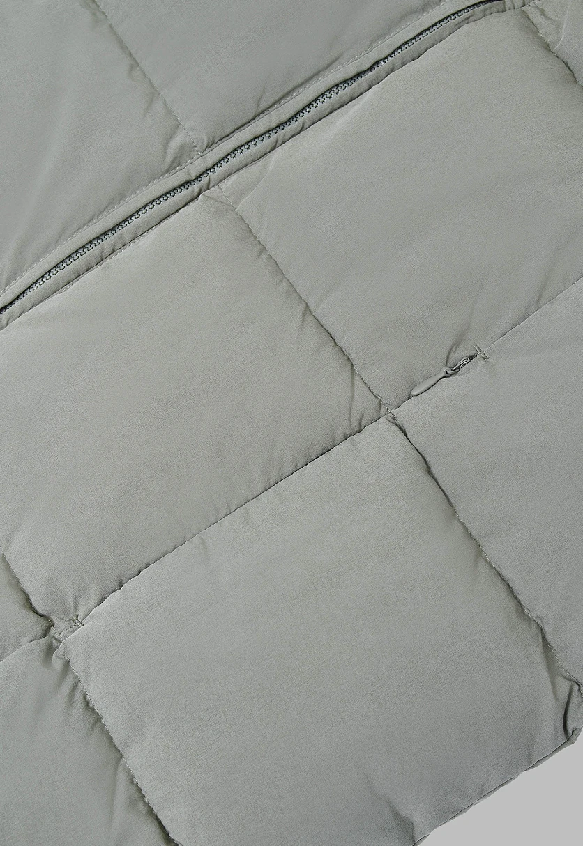 Длинный пуховик с капюшоном, Модель FWF11084, Фото №8