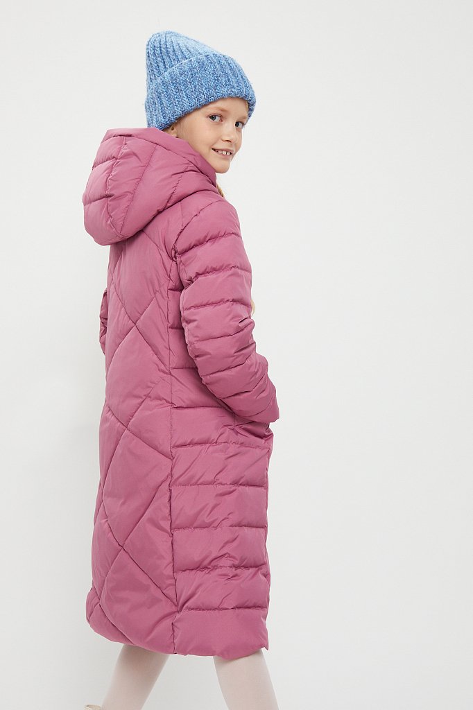 Пальто для девочки, Модель KA20-71001, Фото №3