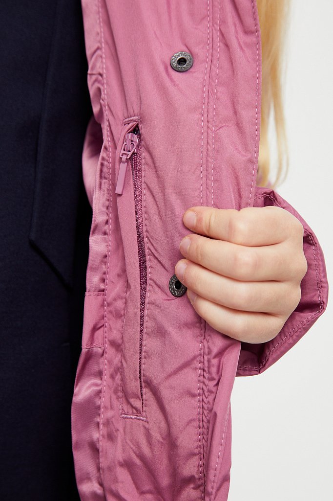 Пальто для девочки, Модель KA20-71001, Фото №6