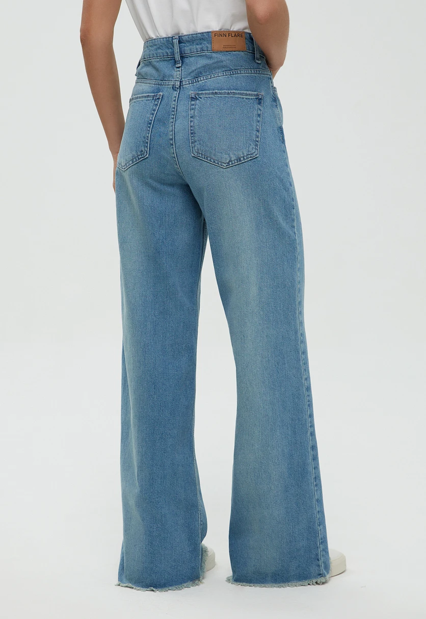 Джинсы Wide leg fit женские, Модель PSF15000, Фото №5
