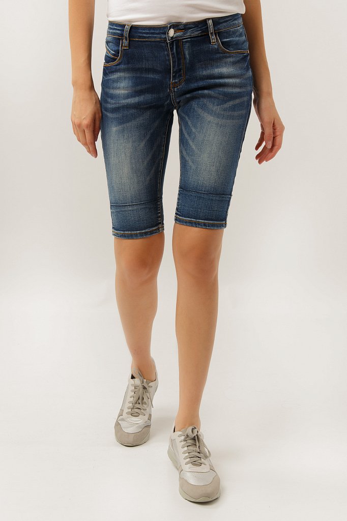 Шорты джинсовые женские, Модель S19-15025, Фото №3