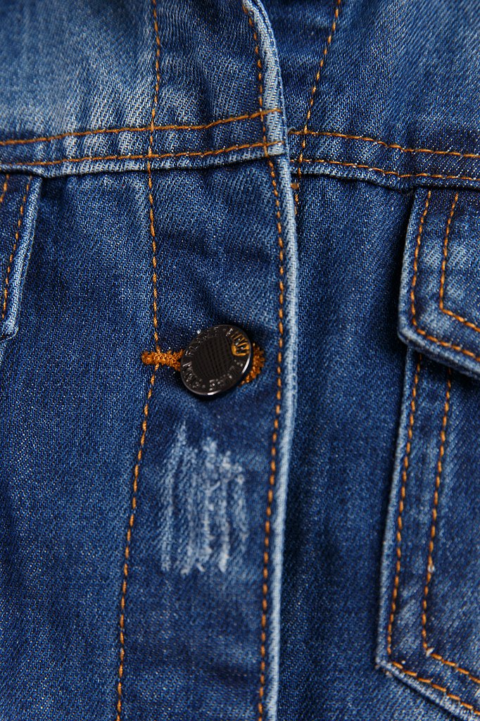 Жилет джинсовый женский, Модель S19-15029, Фото №5