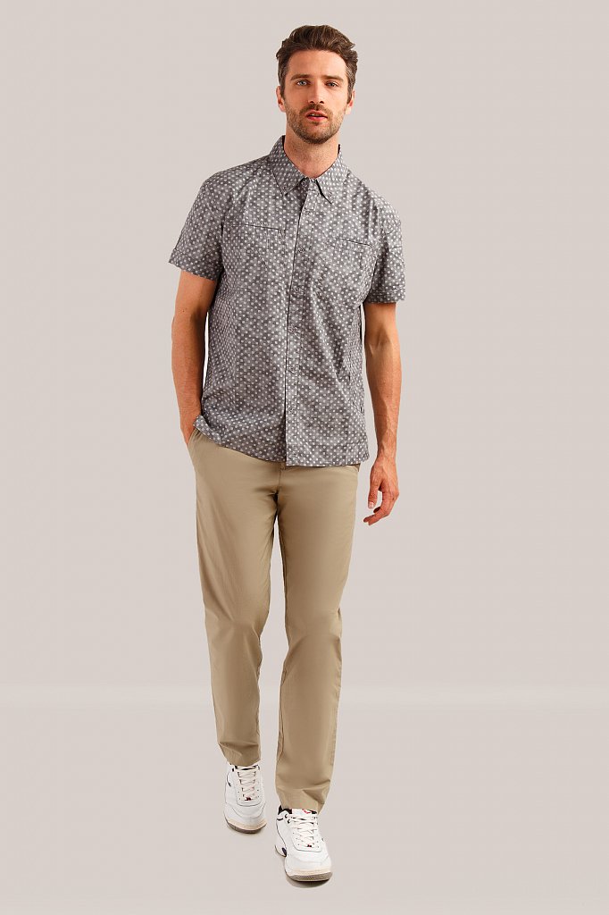 Рубашка мужская, Модель S19-22013, Фото №2