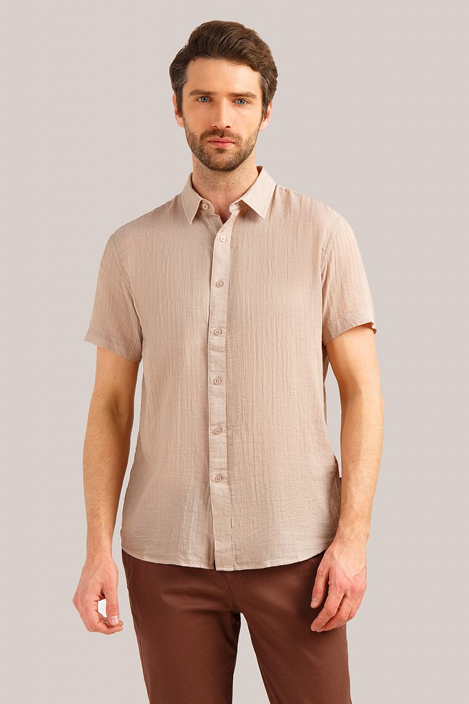 Рубашка мужская, Модель S19-24017, Фото №1