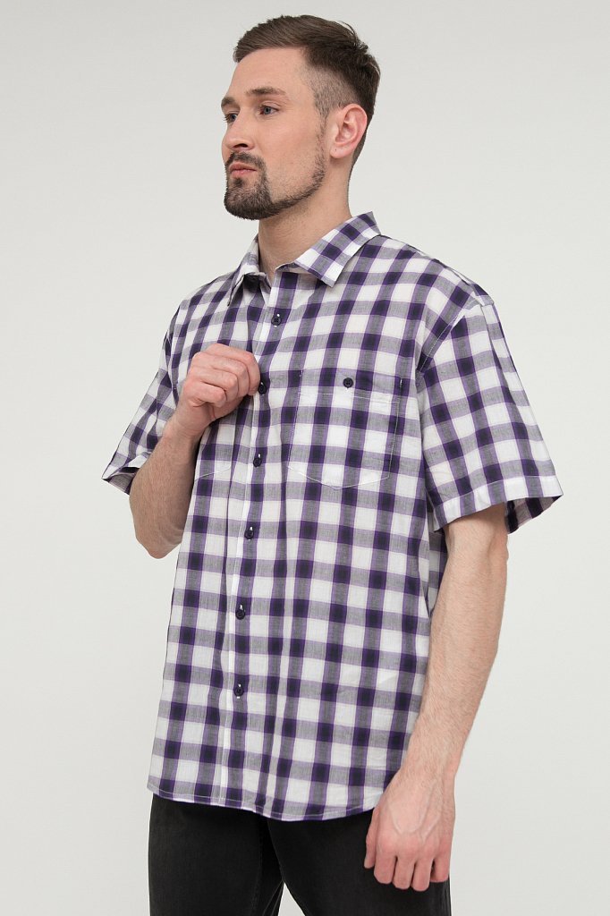 Рубашка мужская, Модель S20-22020, Фото №3