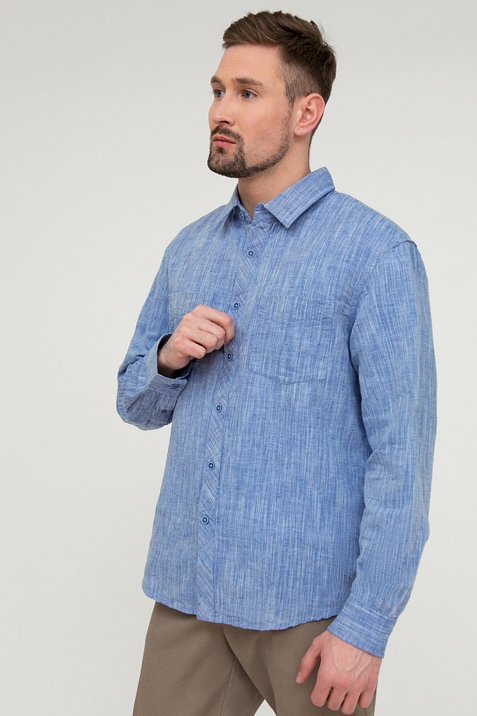 Рубашка мужская, Модель S20-22053, Фото №3