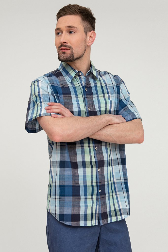 Рубашка мужская, Модель S20-24011, Фото №1