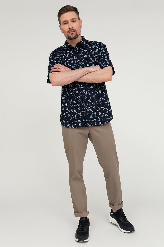 Рубашка мужская, Модель S20-24015, Фото №2