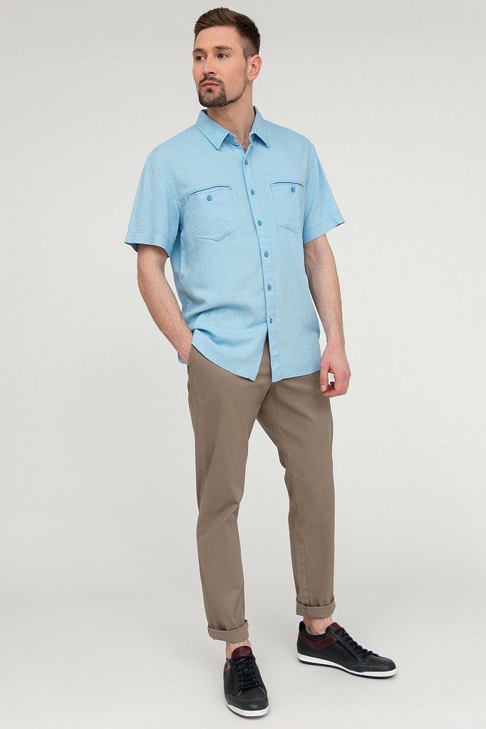 Рубашка мужская, Модель S20-21011, Фото №2