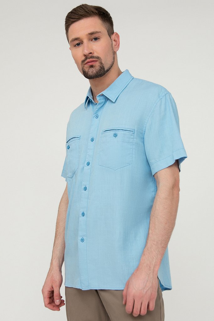 Рубашка мужская, Модель S20-21011, Фото №3