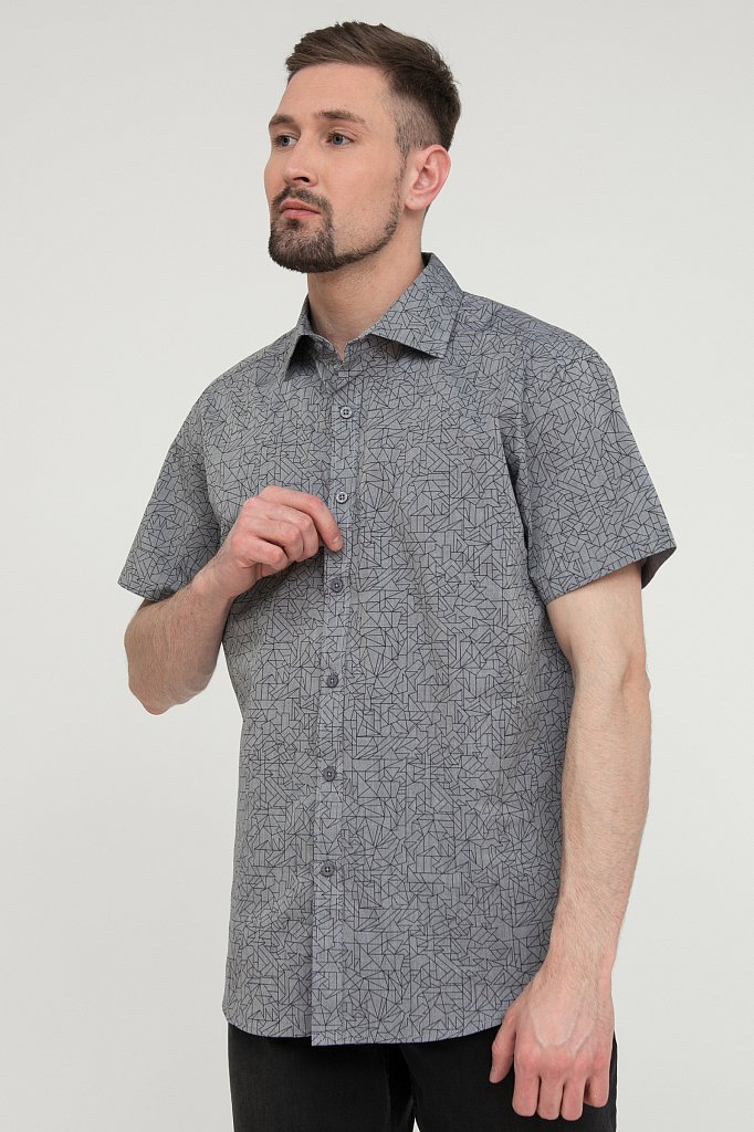 Рубашка мужская, Модель S20-42012, Фото №3