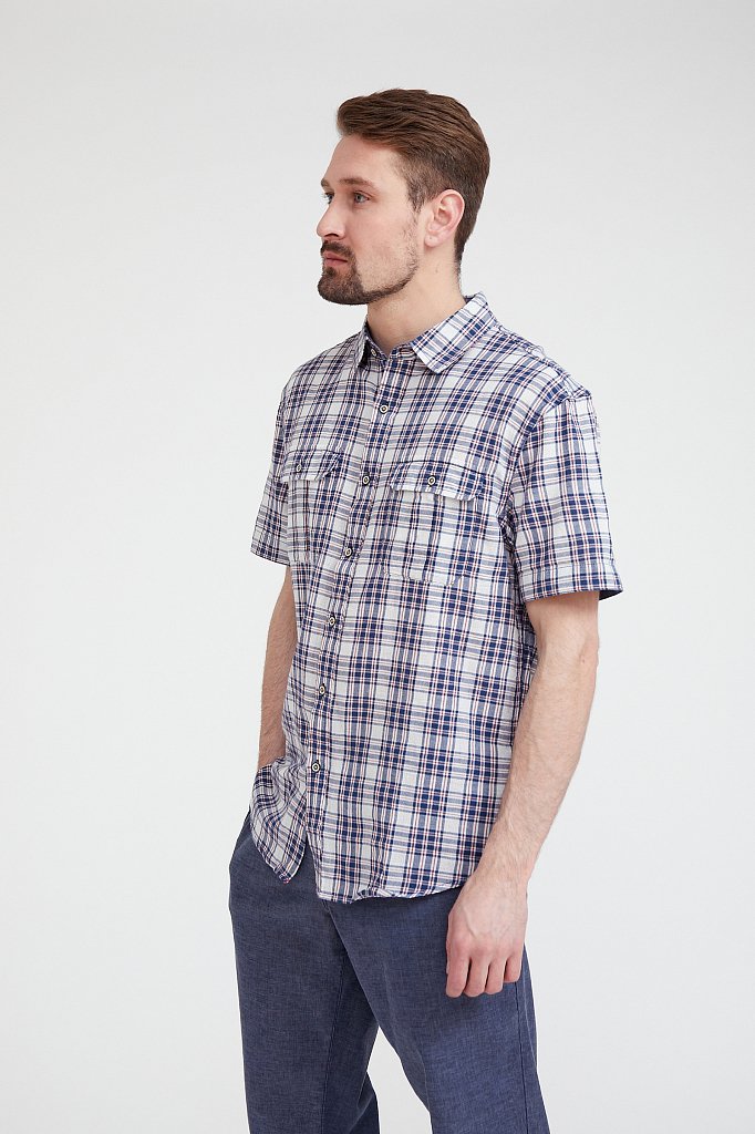 Рубашка мужская, Модель S20-22007, Фото №5