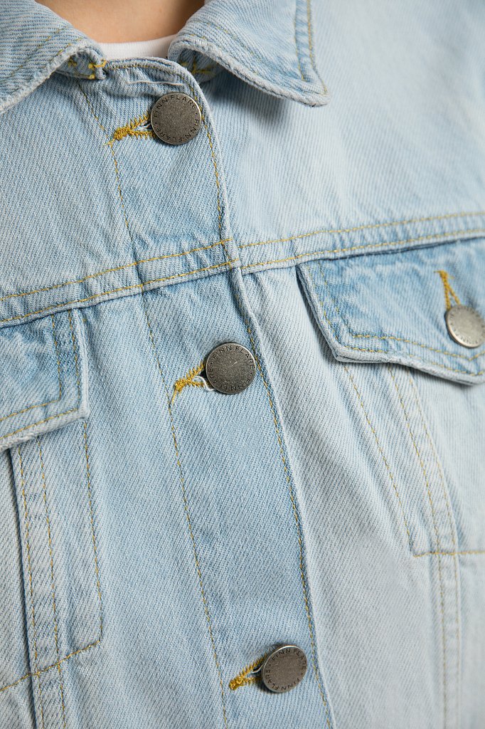 Куртка джинсовая женская, Модель S20-15004, Фото №5
