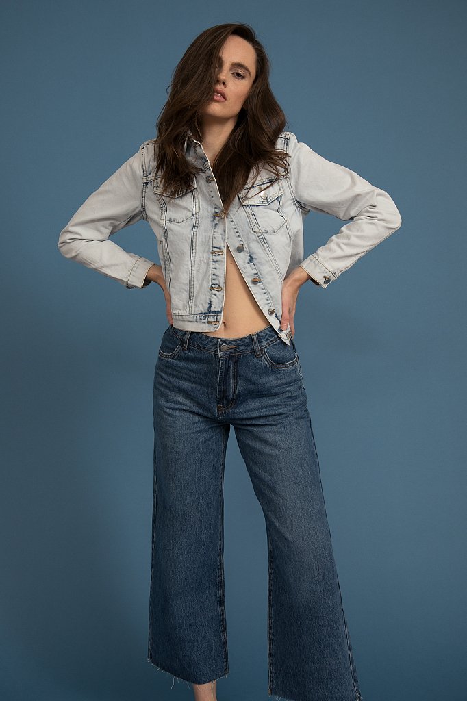 Куртка джинсовая женская, Модель S20-15005, Фото №1