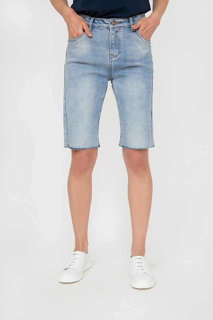 Шорты джинсовые женские, Модель S20-15019, Фото №1