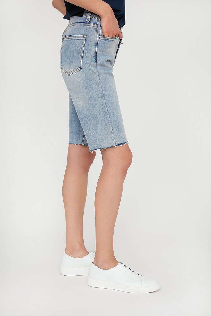 Шорты джинсовые женские, Модель S20-15019, Фото №3