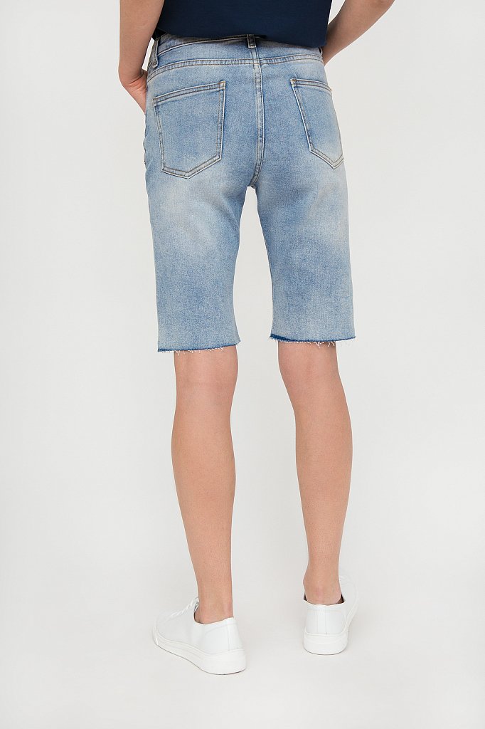 Шорты джинсовые женские, Модель S20-15019, Фото №4
